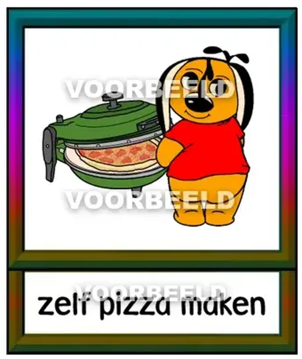 Zelf pizza maken