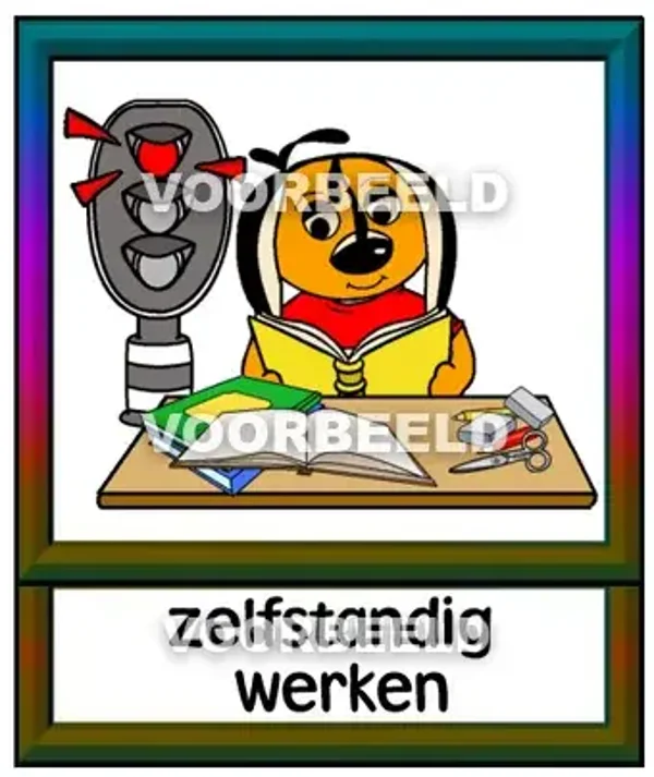 Zelfstandig werken 1 indeklas
