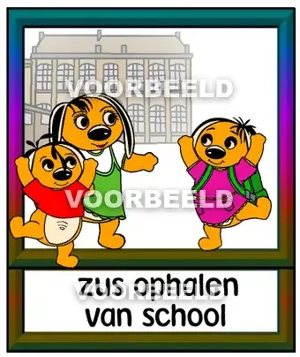 Zus ophalen van school