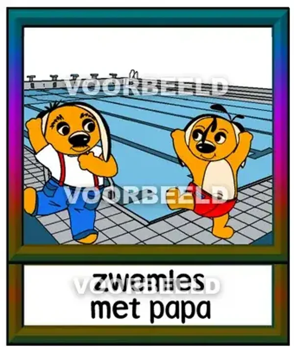 Zwemles met papa