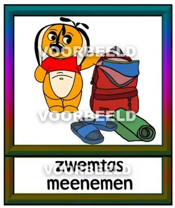 Zwemtas meenemen