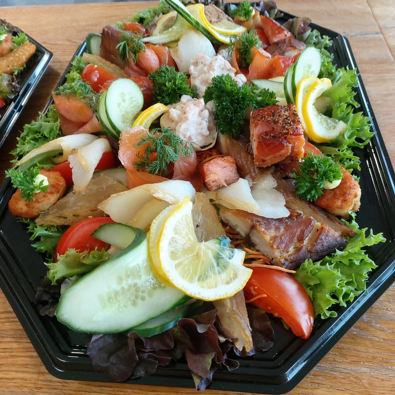 Fiskeplatte til 2 pers.