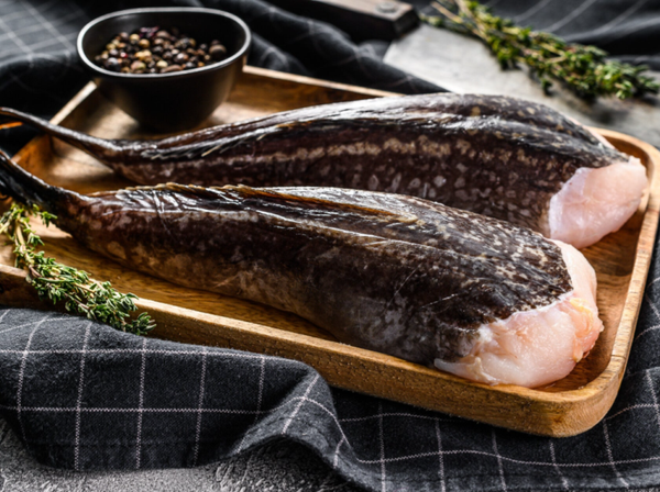 Havtaske uden hoved - 5 kg kasse