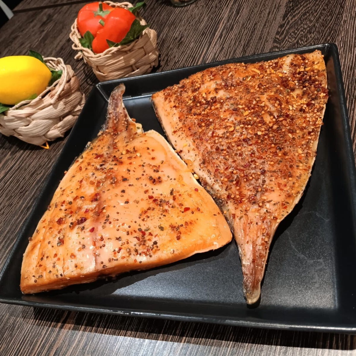 Gulhalet ravfisk  - varmrøget