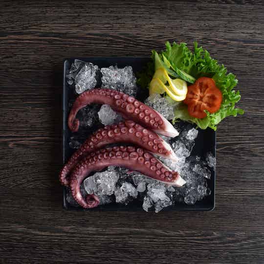 Octopusarme - vildtfanget