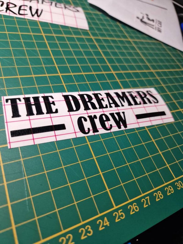 Stickers the dreamers crew