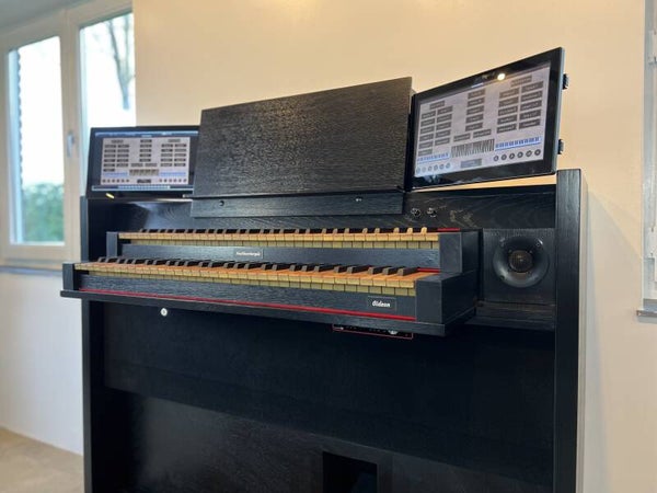 Hoofdwerkorgels Gideon met Ebbenhouten Klavieren