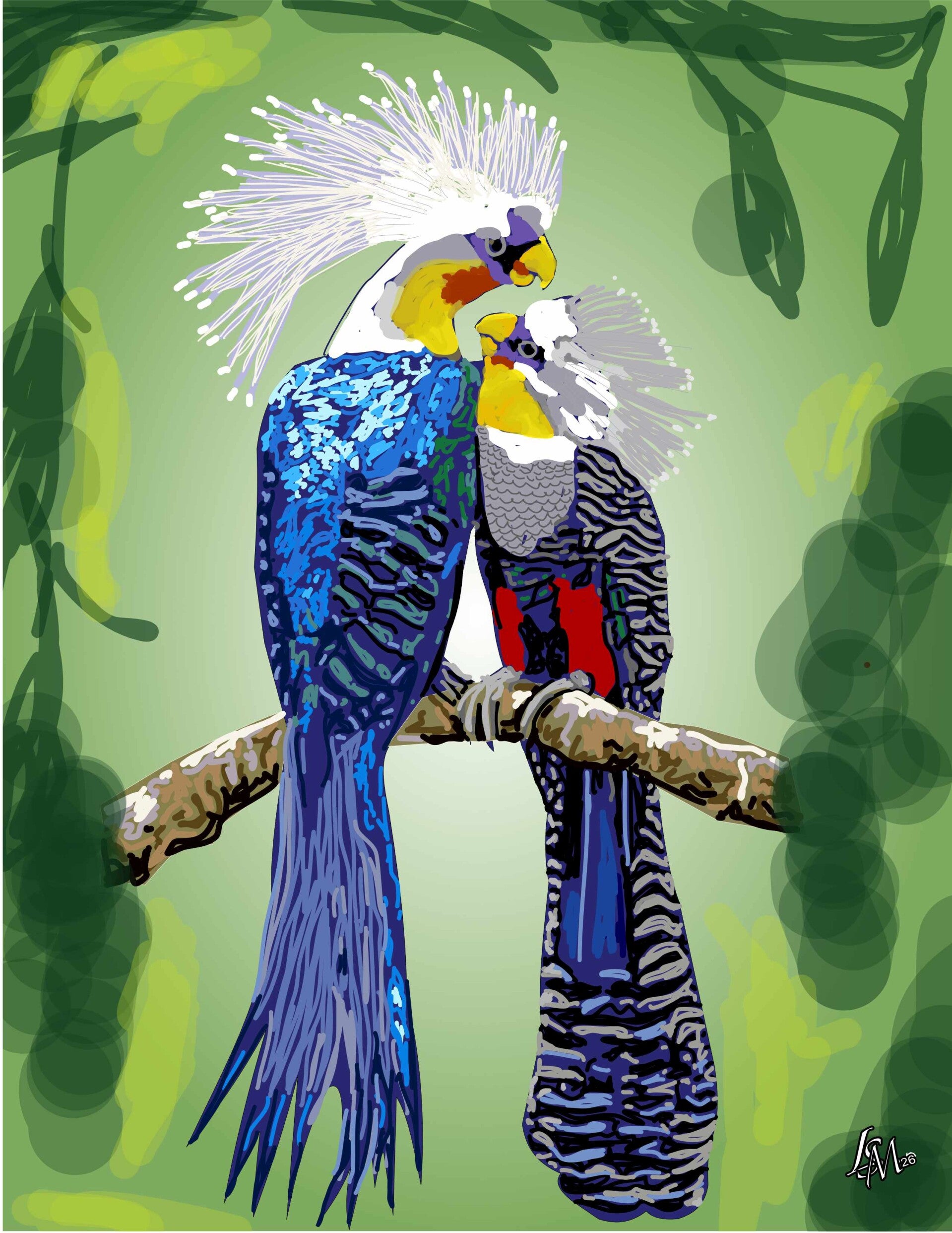 BIRDS OF PARADISE