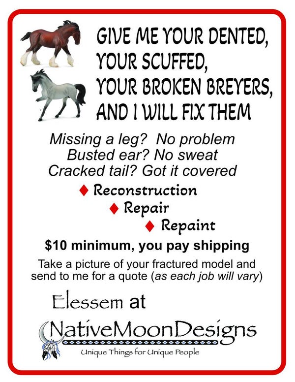 BREYER REPAIRS