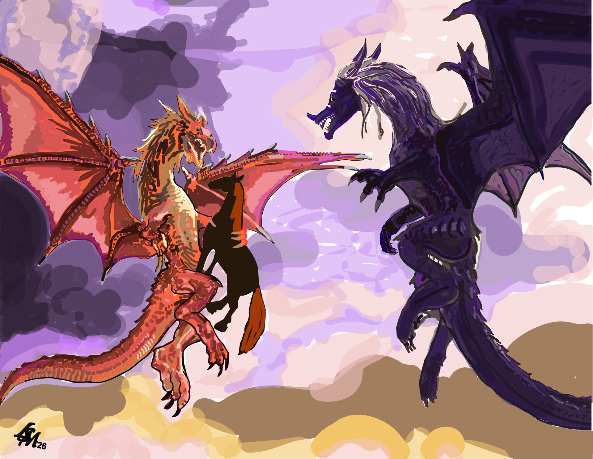 DUELING DRAGONS