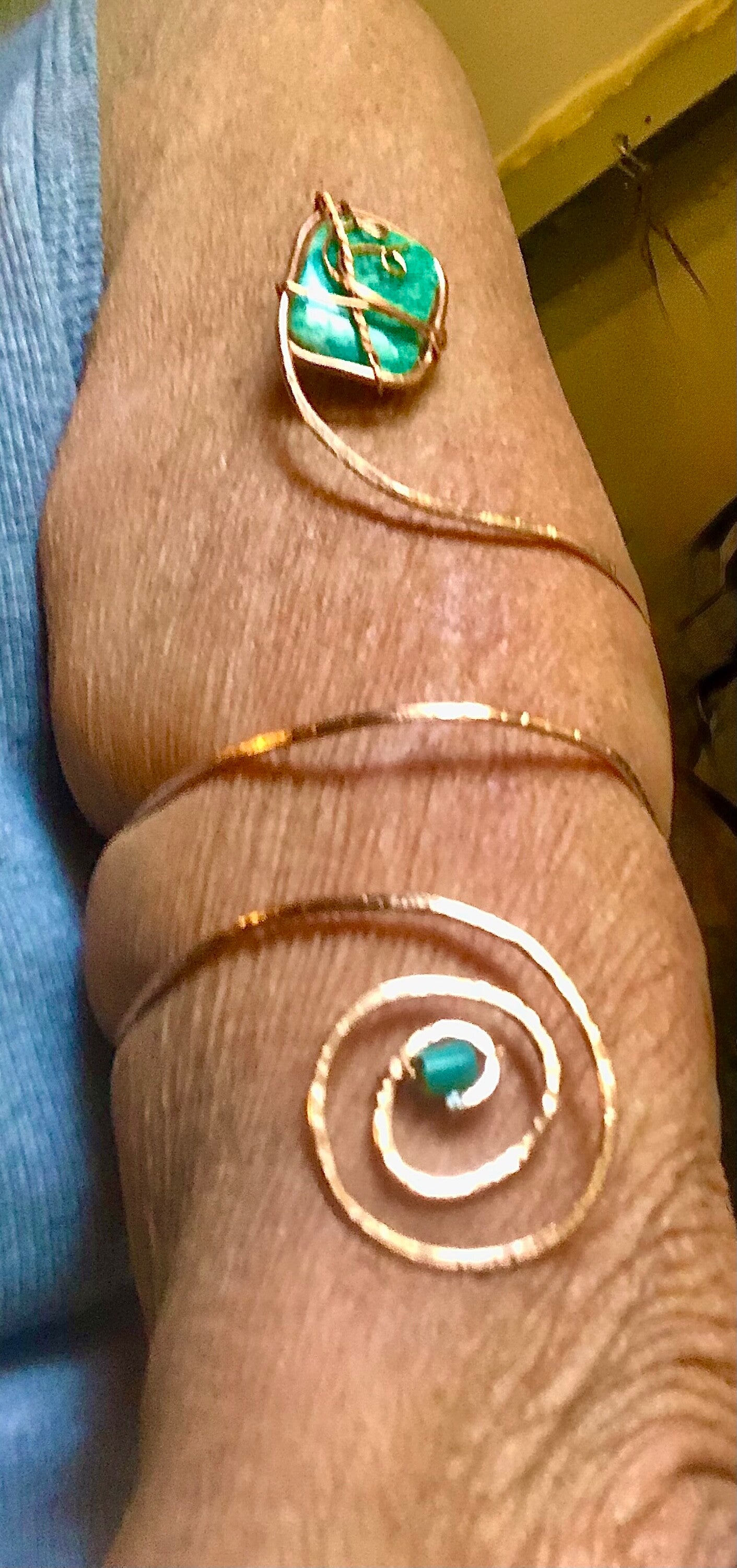 WIRE WRAP BRACELET/ANKLET