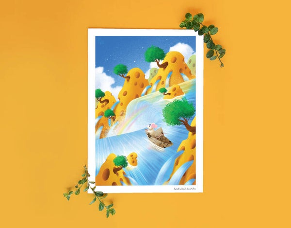 It looked better on paper, kleine A4 poster, 21x29,7 cm(8.27 x 11.69 inches)