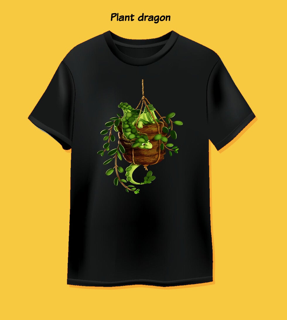 Tshirt plantendraak L