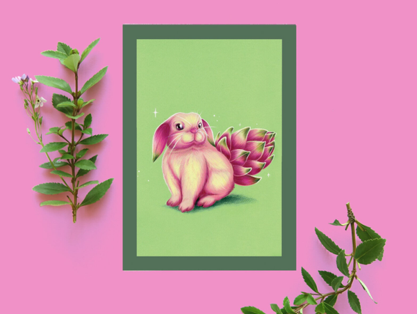 Artichoke bun ansicht kaart 148x105 mm (5.8x4.1 inch)