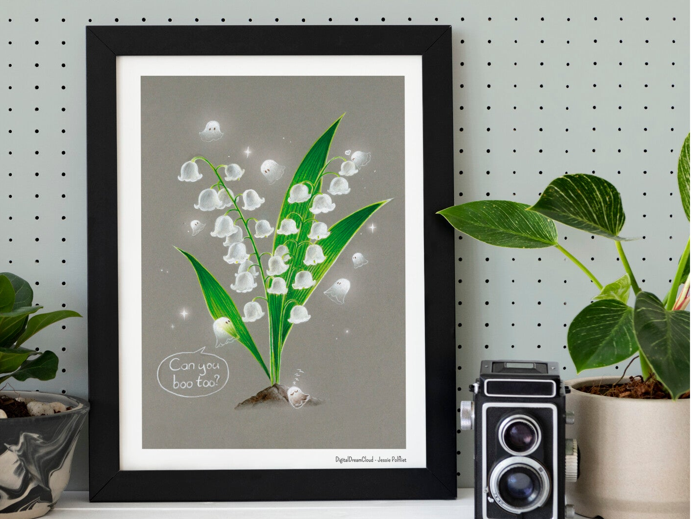 Spooky in the valley A4 poster, 21x29,7 cm(8.27 x 11.69 inches)