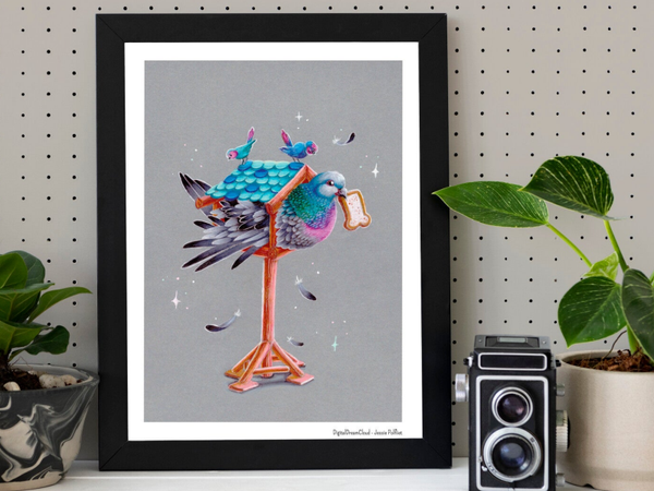 Little small for ya kleine A4 poster, 21x29,7 cm(8.27 x 11.69 inches)