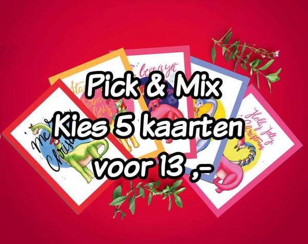 Pick & Mix 5 gevouwen kaarten