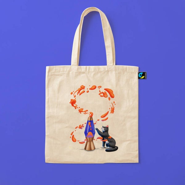 Lava lamp life totebag Duurzaam & Fairtrade