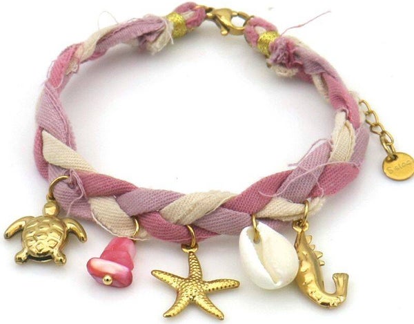 Armband Leentje - Roze
