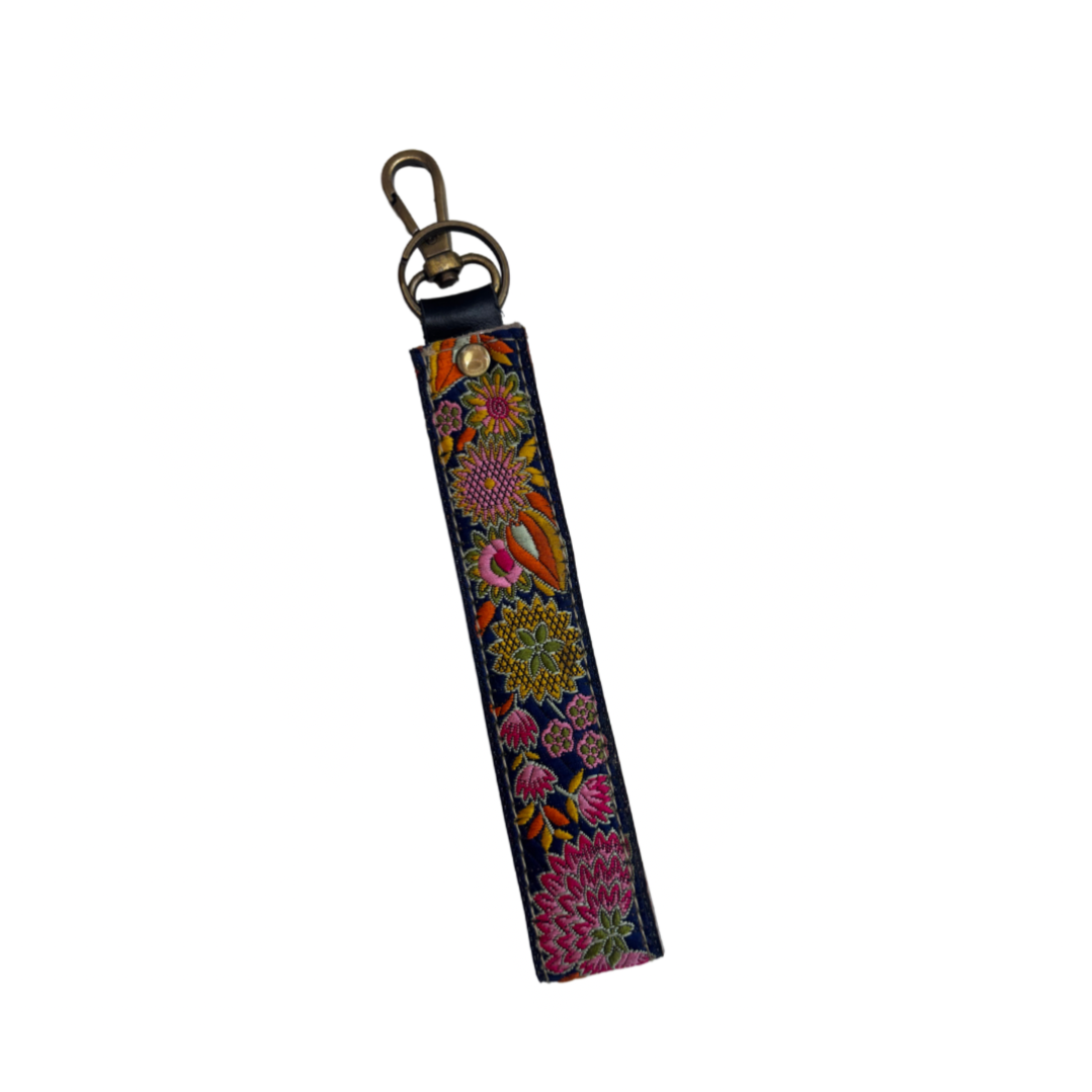 Sleutelhanger Emy - Echt leer