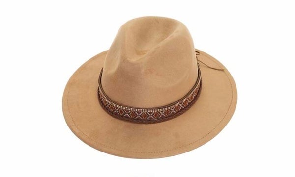Hoed Penelope - Khaki (suede)