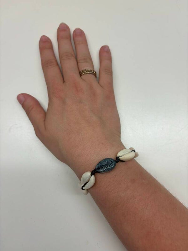 Schelpenbandje Soof - Zwart