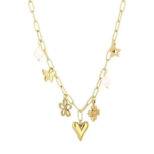 Ketting Isabeau - Goud
