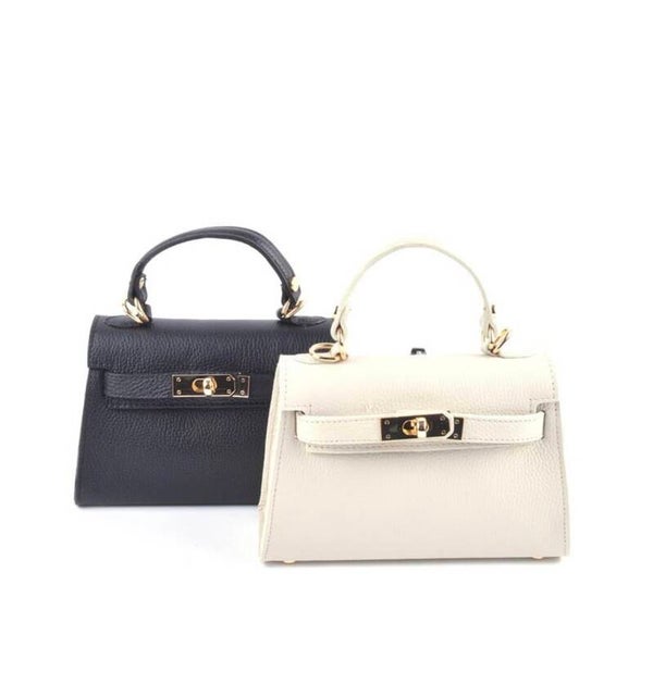 Tas Naomi  - Zwart Leer