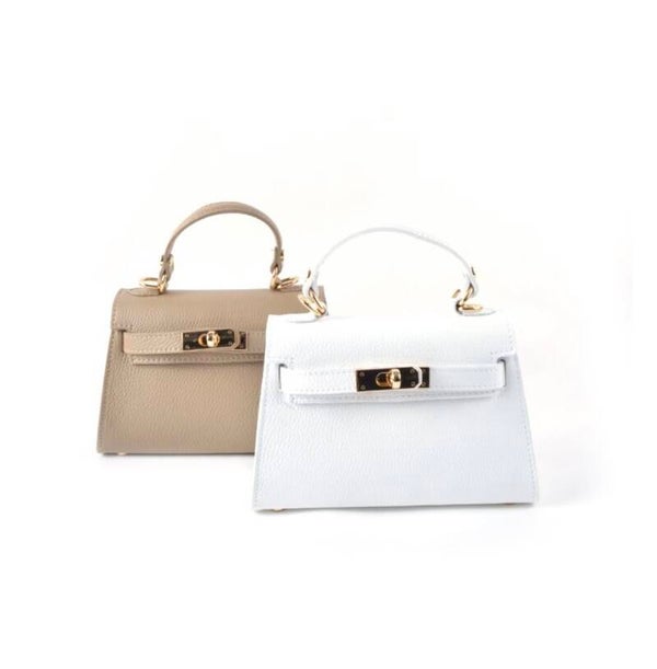 Tas Naomi - Taupe Leer