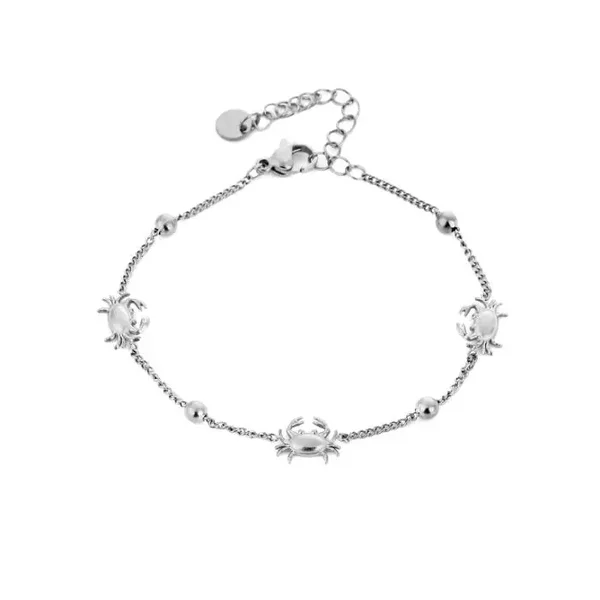 Armband Krab - Zilver