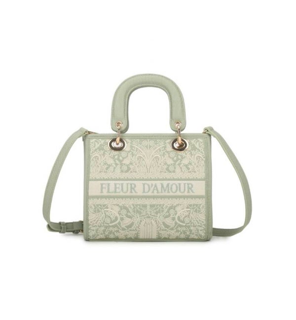 Tas Fleur - Mintgroen