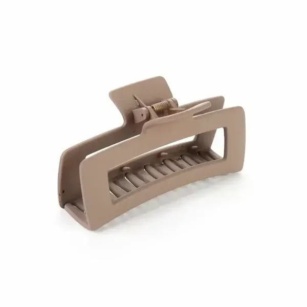 Haarclip groot - Khaki