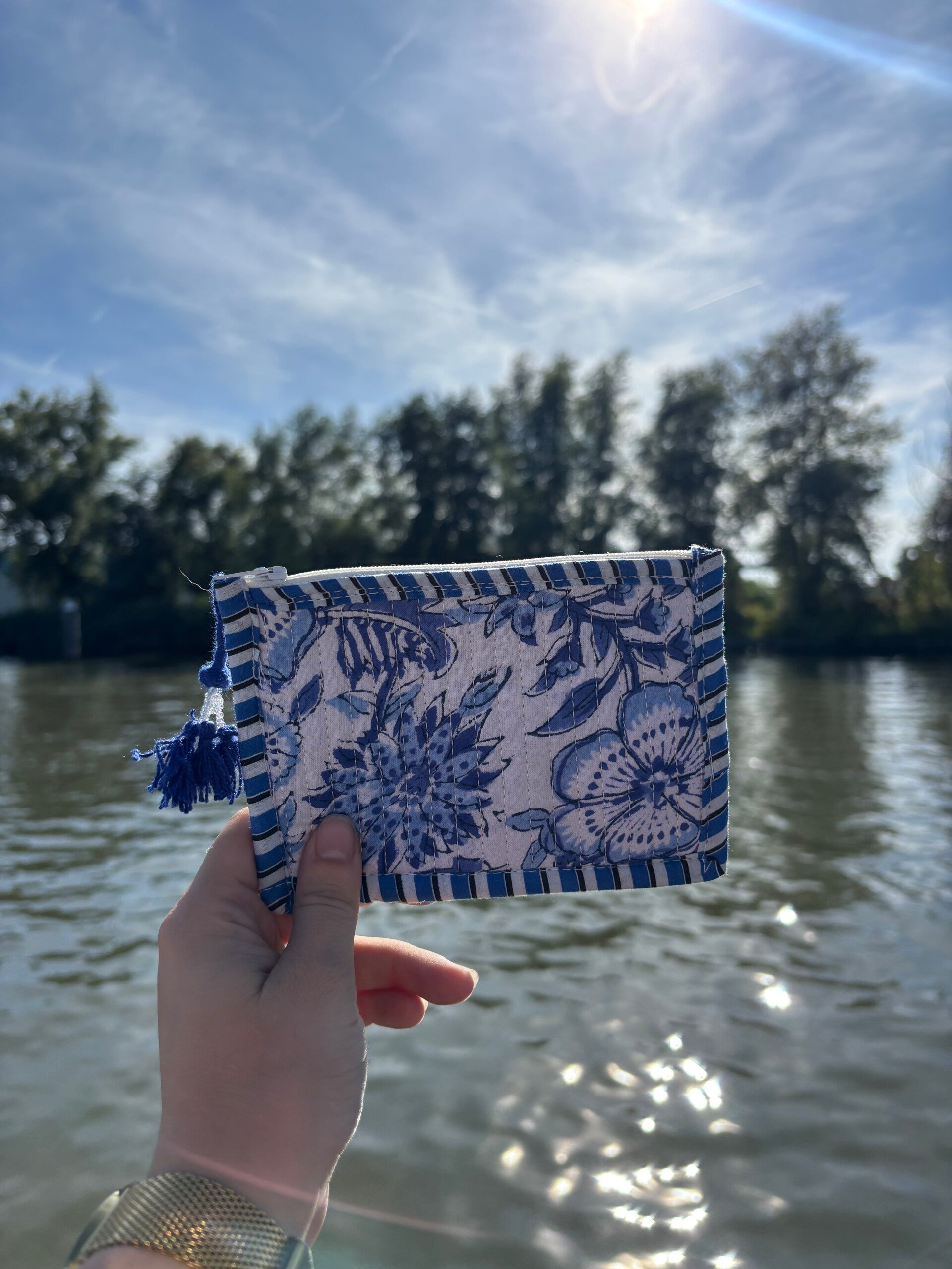 Portemonnee Tessa - Delftsblauw