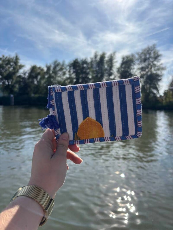 Portemonnee Tessa - Citroen Blauw