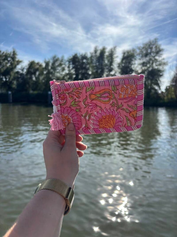 Portemonnee Tessa - Roze / Oranje