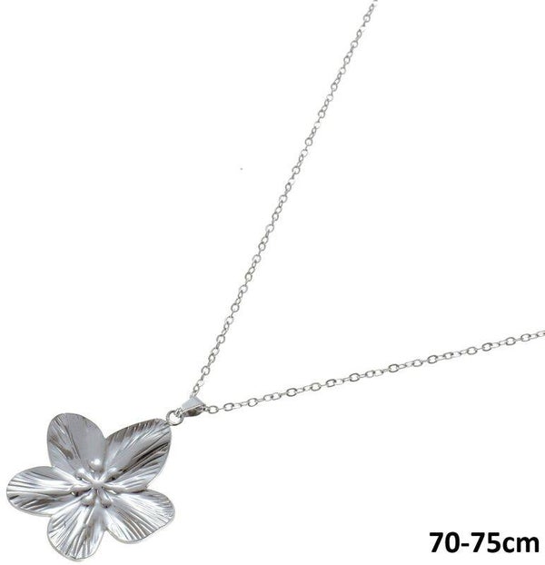 Ketting Iris Lang! - Zilver