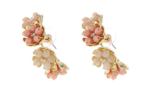 Oorbellen Perle - Roze