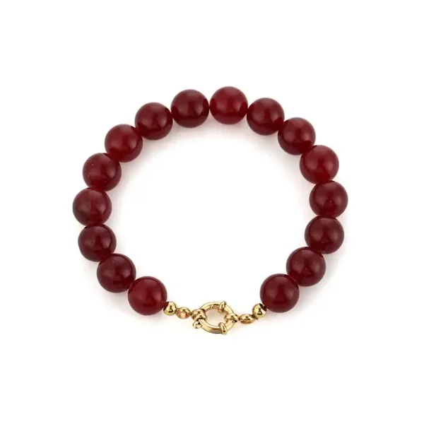 Armband Jeanet - Bordeauxrood