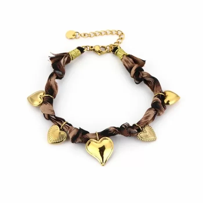 Armband Arieanne - Goud/Bruin