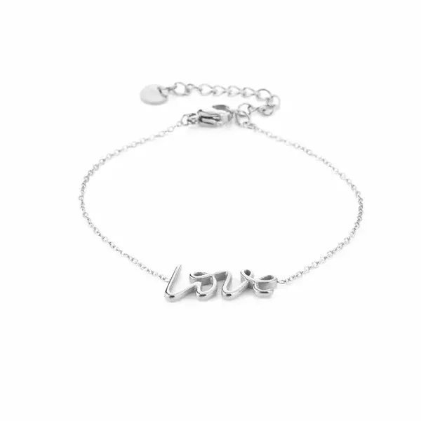 Armband Love - Zilver