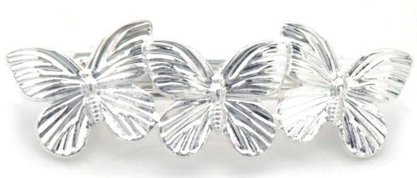 Haarspeld vlinder zilver