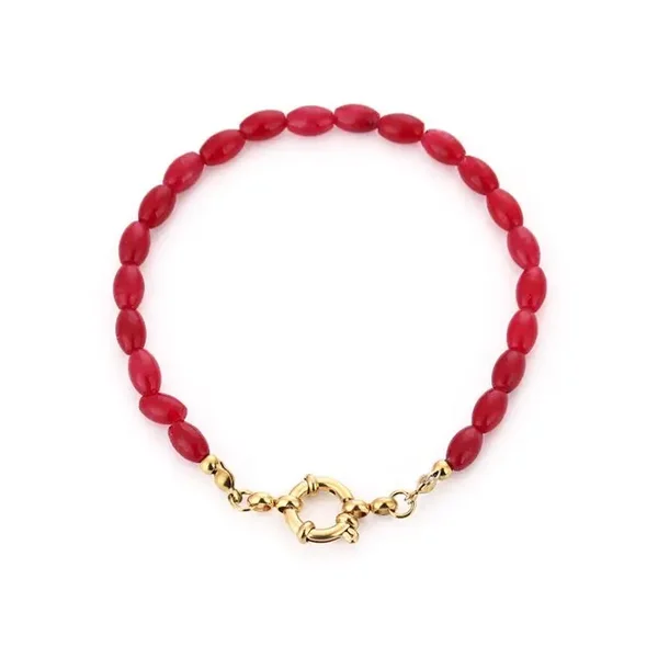 Armbandje Noa - Bordeaux