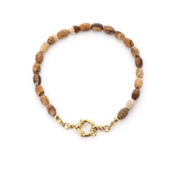 Armbandje Noa - Khaki