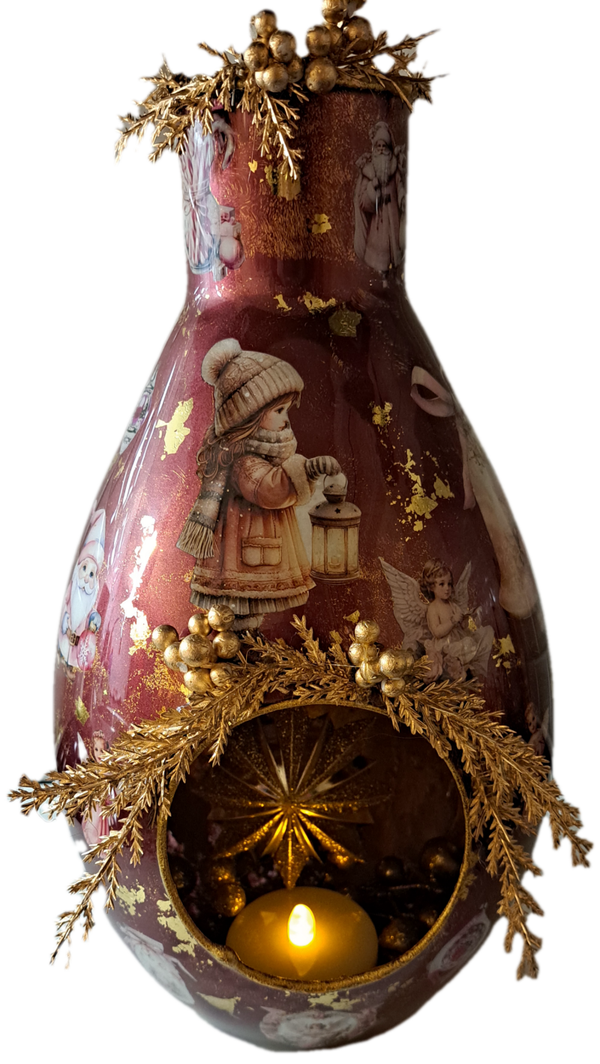 Bijzondere Kerstvaas & Sfeerhouder