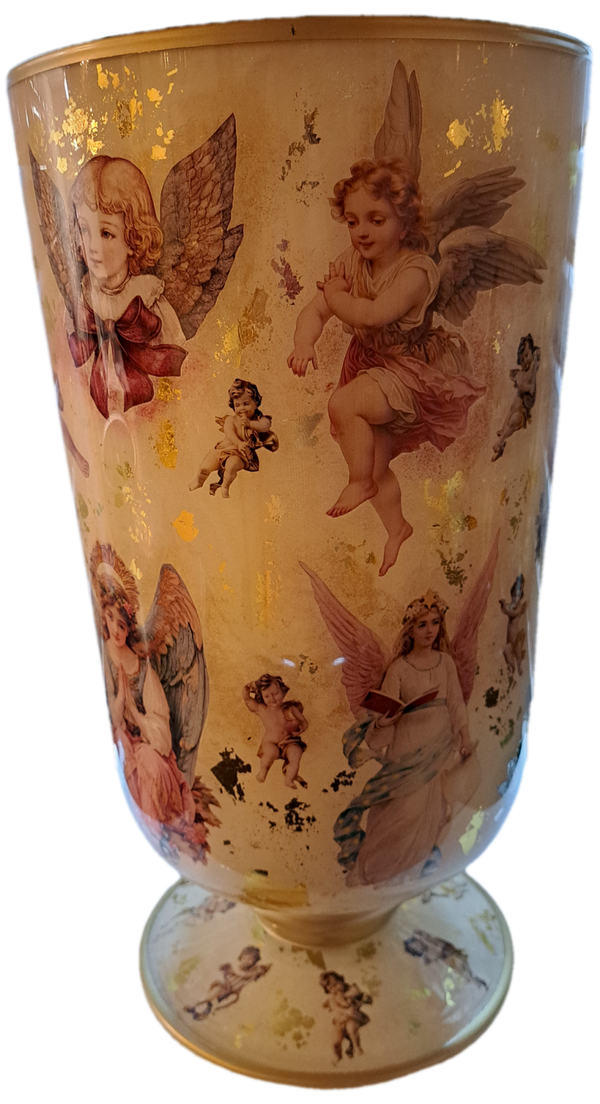 Exclusieve Handgemaakte Kerstvaas (XL)