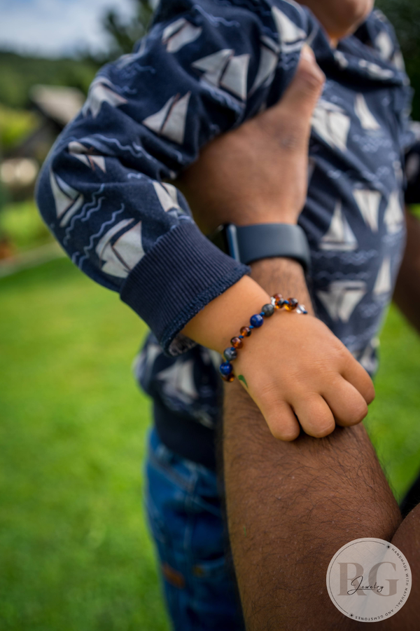 Armband Barnsteen | Lapis Lazuli | Labradoriet: De Complete Balans