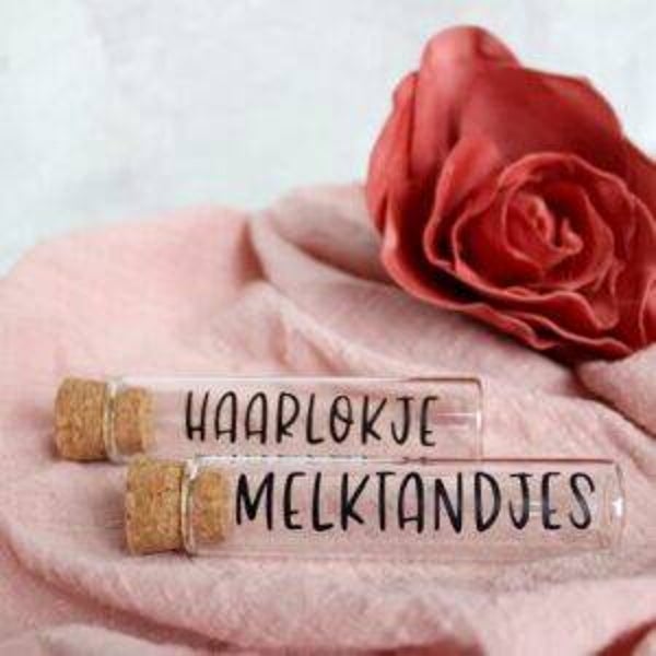 Heritage Bewaarbuisje | Glas & Natuurkurk – Voor Kostbare Mijlpalen