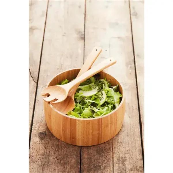 Bamboe Design Salad Bowl | Deep Organics 25 cm – Het Volume Centerpiece