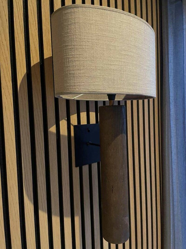 Mooie duurzame en handgemaakte wandlamp, uniek sieraad voor je huis