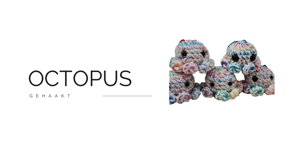Octopus sleutelhanger